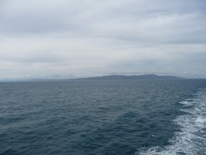 Cook Strait looking to the North Island