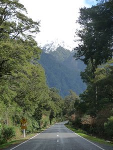 Drive across the Southern Alps