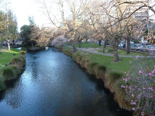 The river running through Christchurch