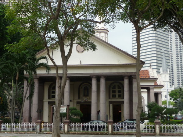 St Pauls the oldest church in Singapore