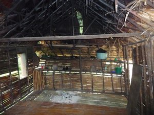 Inside the bamboo house | Photo