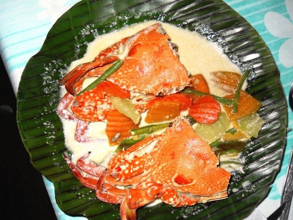 Crabs in Coconut Milk