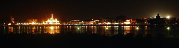 Riverside At Night