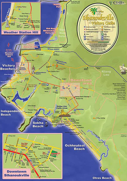 Sihanoukville Map
