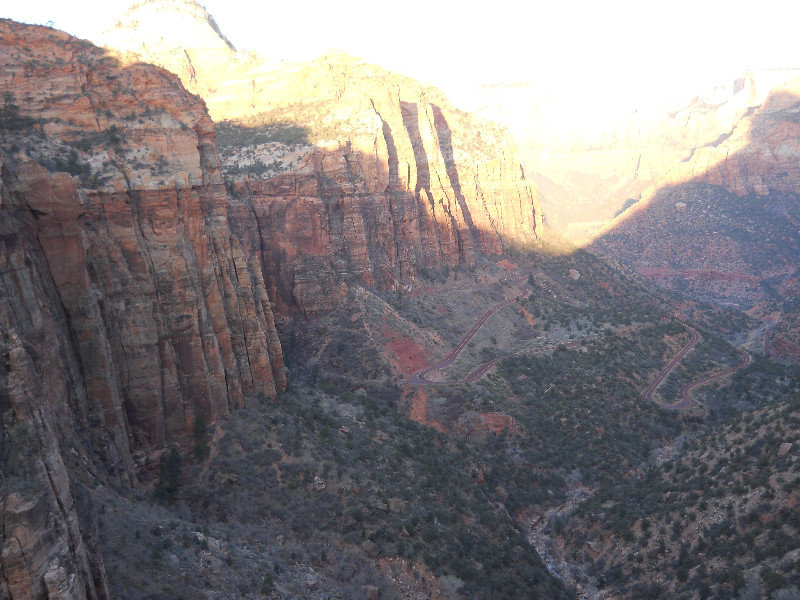 Canyon Overlook View