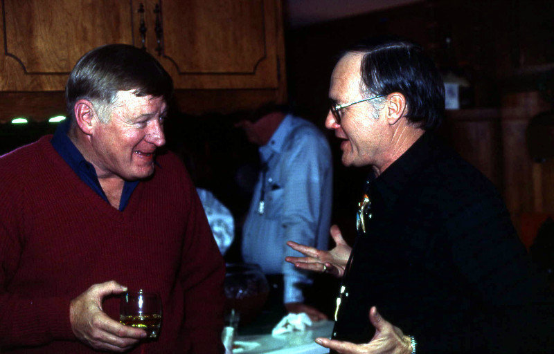 Jim Denson and friend 1988 Alamogordo NM