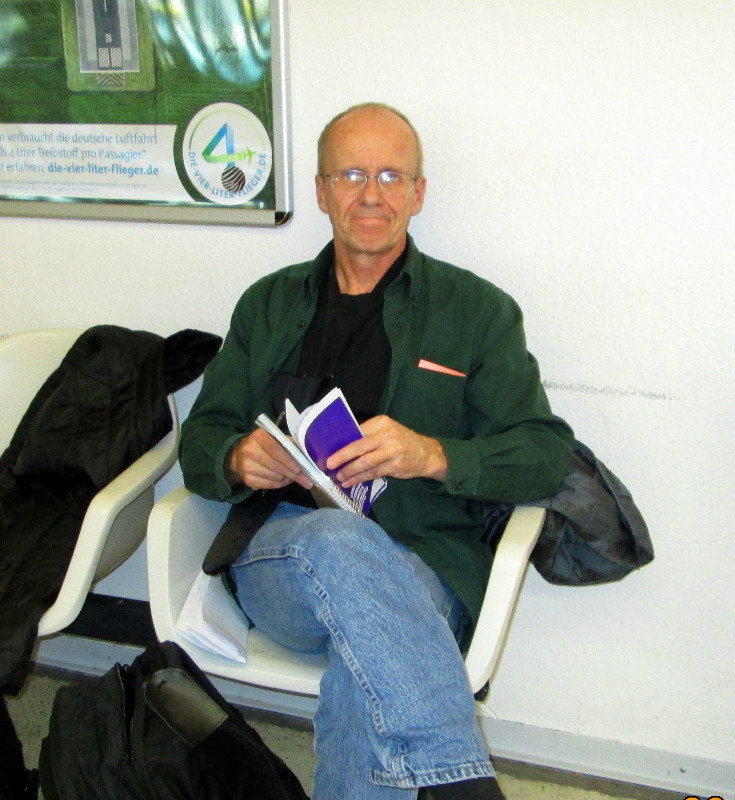 Mike at Frankfurt/ Hahn Airport