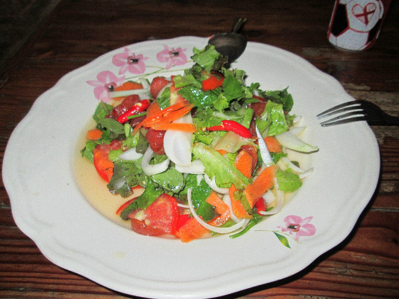 Sweet Spicy Pork Salad