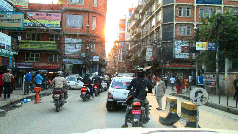 Coming Into Thamel
