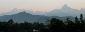 Fishtail and Annapurna III Fishtail and Annapurna III