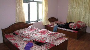 My Room.  This Is A Single Room In Jomsom.