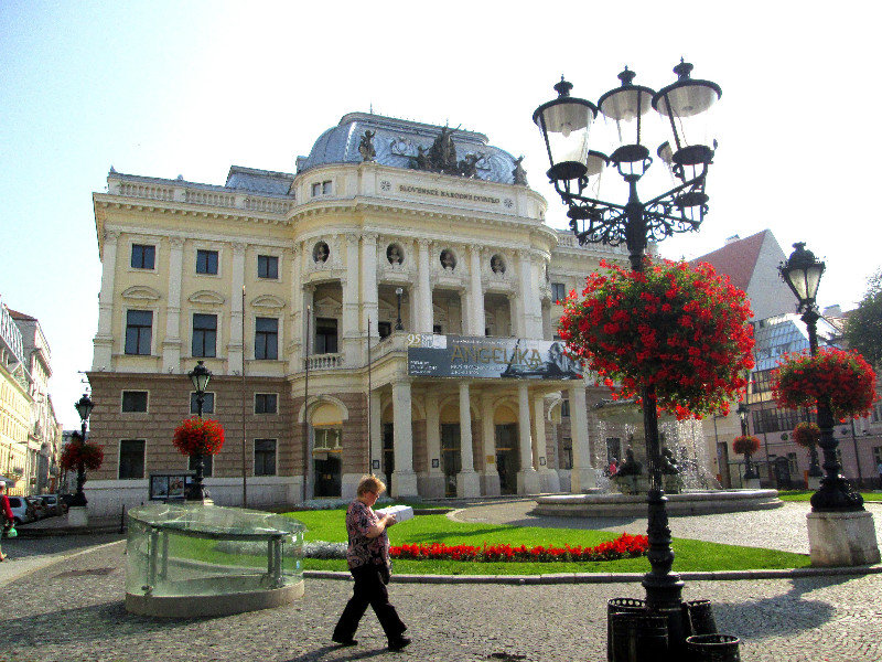 Bratislava Theater In The Old City