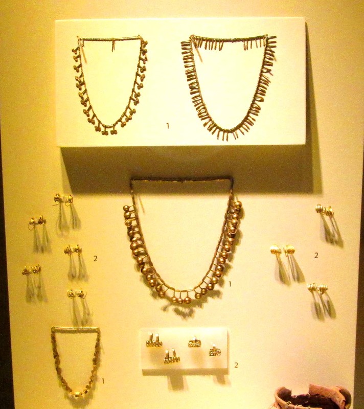 Gold Jewelry; Museum of Anatolian Cultures