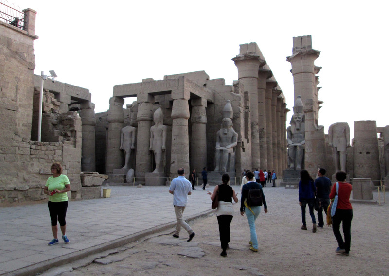 KJ at Luxor Temple