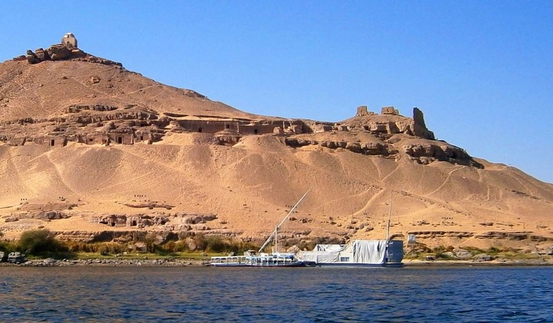 Royal Tombs In Aswan