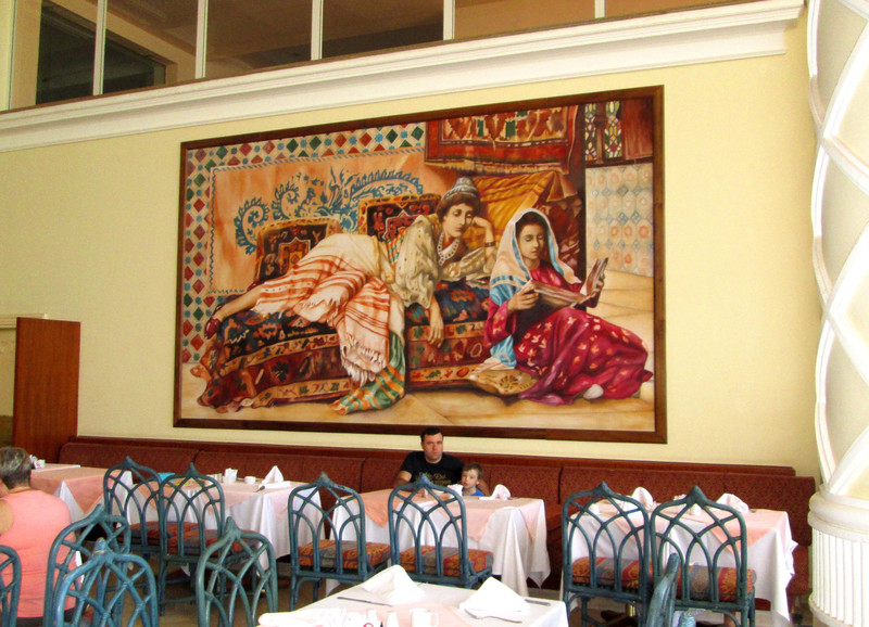 Hotel Dining Room Tapestry