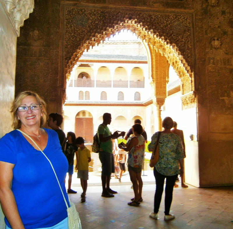 KJ in the Alhambra Palace of Justice
