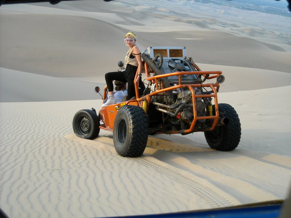Sand dunes race
