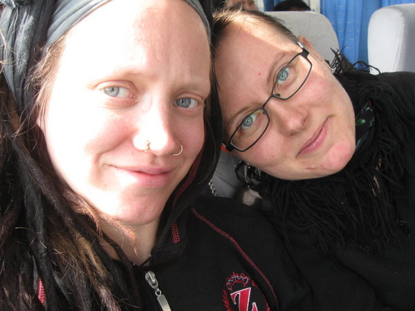 On the bus to Lijiang