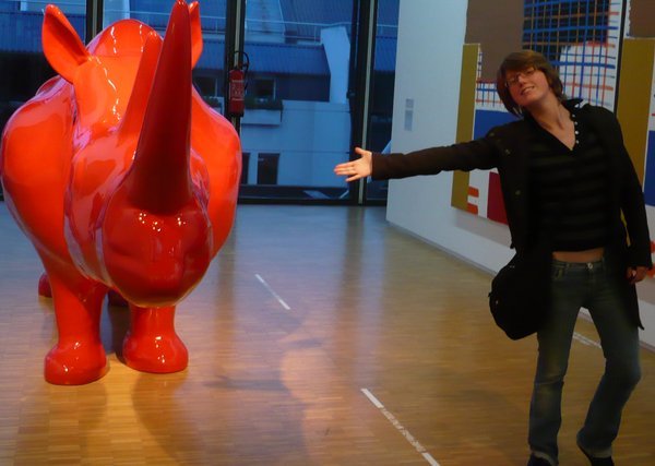 ik&favo kunstwerk @centre Pompidou :-)
