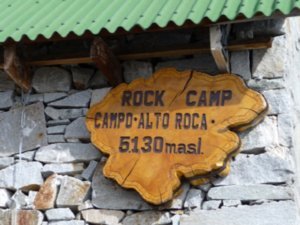 High camp (Huayna Potosi)