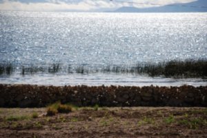 Morning landscape (Lake Titicaca)