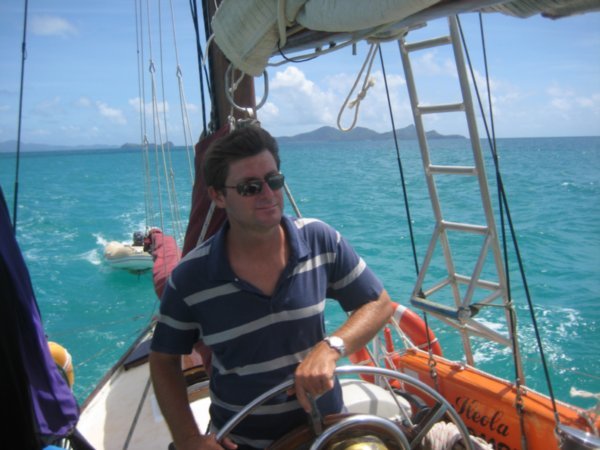 Our skipper (Whitsundays Islands)
