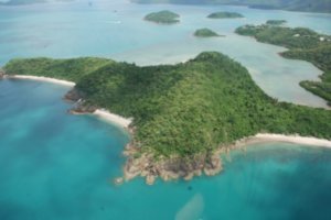 Whitsundays Islands from the sky