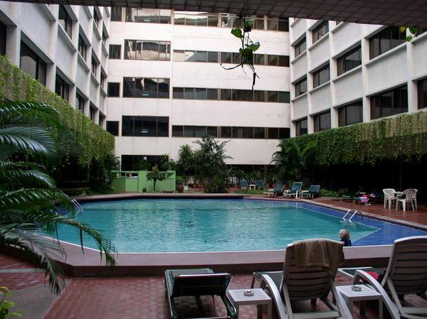 Another pic of the pool at the Asia Hotel Bangkok