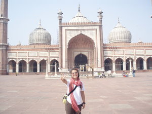Our first muslim temple in Delhi