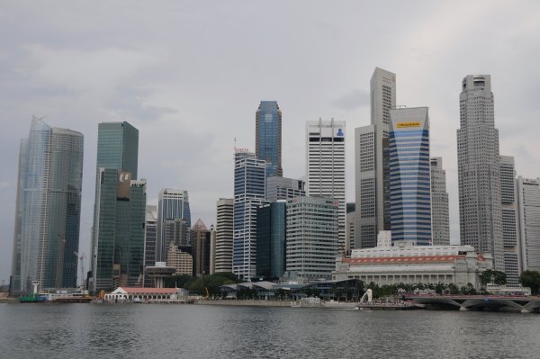 Main skyscrapers of Singapore
