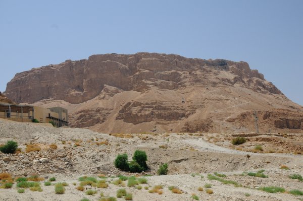 Masada from the road