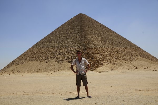 Me in front of north pyramid