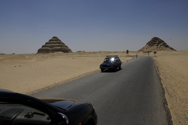 Approaching Saqqara