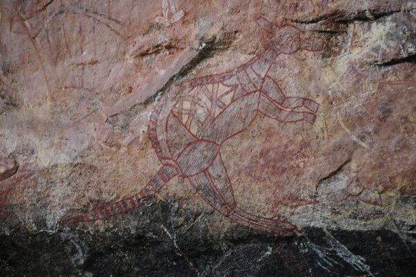Aboriginal Rock Art at Ubirr