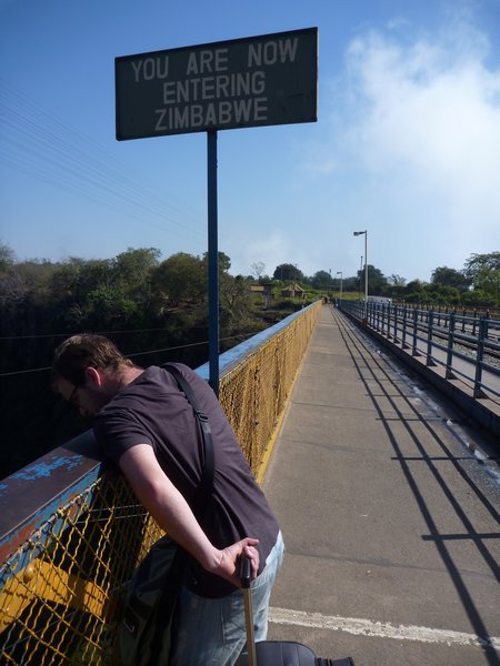 Zambia/Zimbabwe border crossing
