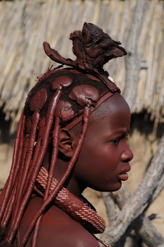 7 - The thing on top of the head is a Goats skin indicates she has had her first period