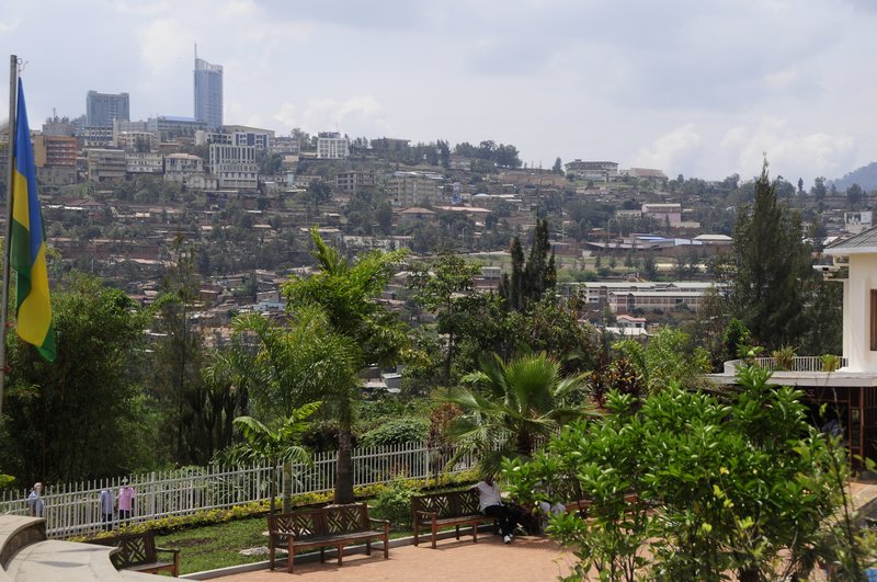 Kigali from the Memorial Centre