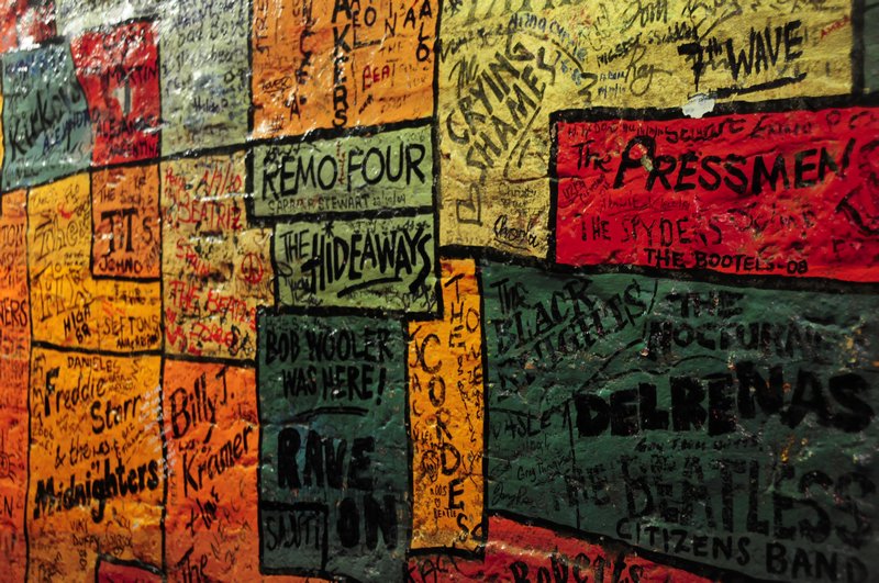 4 - Back Wall at Cavern Club in Liverpool