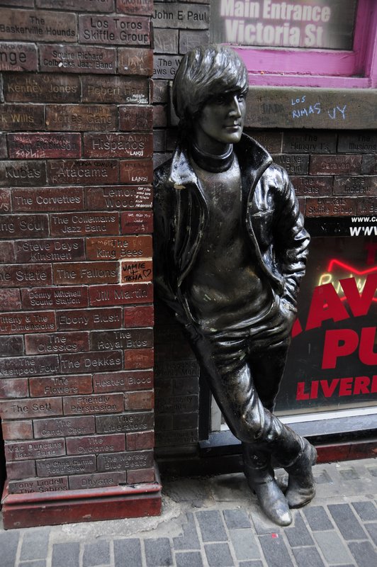 55 - John Lennon Statue near Cavern Club