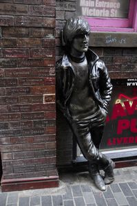 55 - John Lennon Statue near Cavern Club