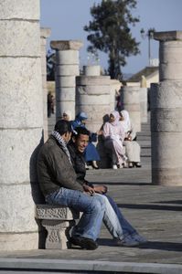 41 - talk around Hassan Tower Rabat
