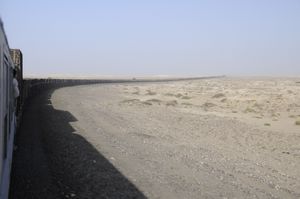 1 - One of the worlds longest train rides in Mauritania. Yep it extends towards the horizon