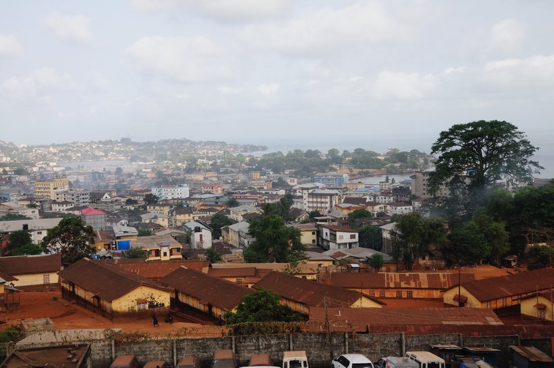 4 - Freetown from Tower hIll