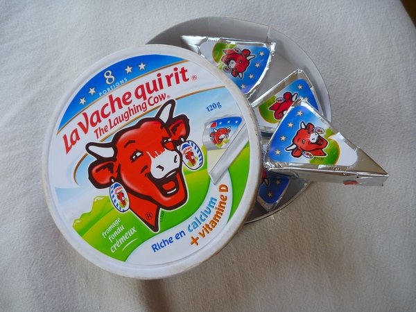 4 - The only regular African Cheese available - the laughing cow, cream cheese