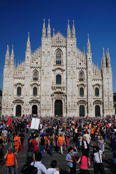 5 - Rally at Duomo square