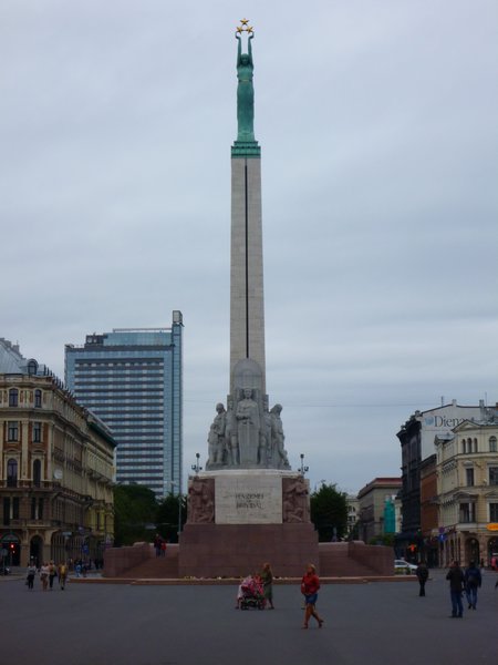 35 - Riga Freedom monument changed look