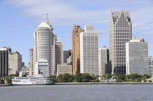 17 - View of Detroit from Windsor Canada