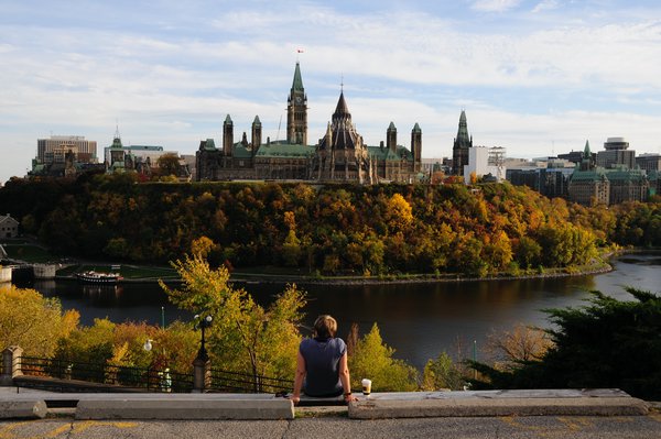 3 - Ottawa - Parliment House from Mepean Point