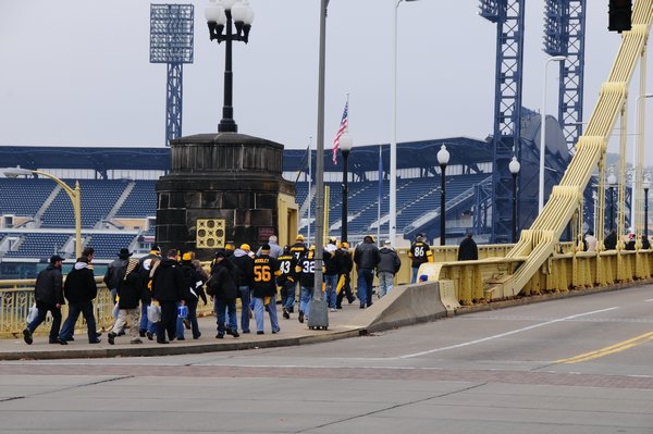 8 - the walk to the game